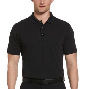 Men’s Black Golf Polo